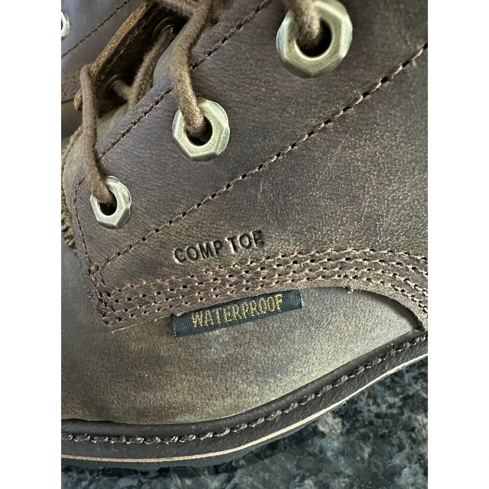 Chippewa Valdor Crazy Horse Comp Toe Insulated Work Boots Brown 12 D. Waterproof